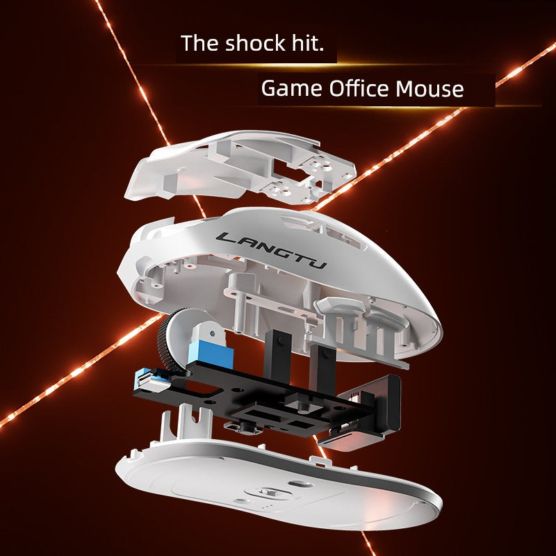 E-Sports Mute USB Game Dedicated Internet Cafe Mouse