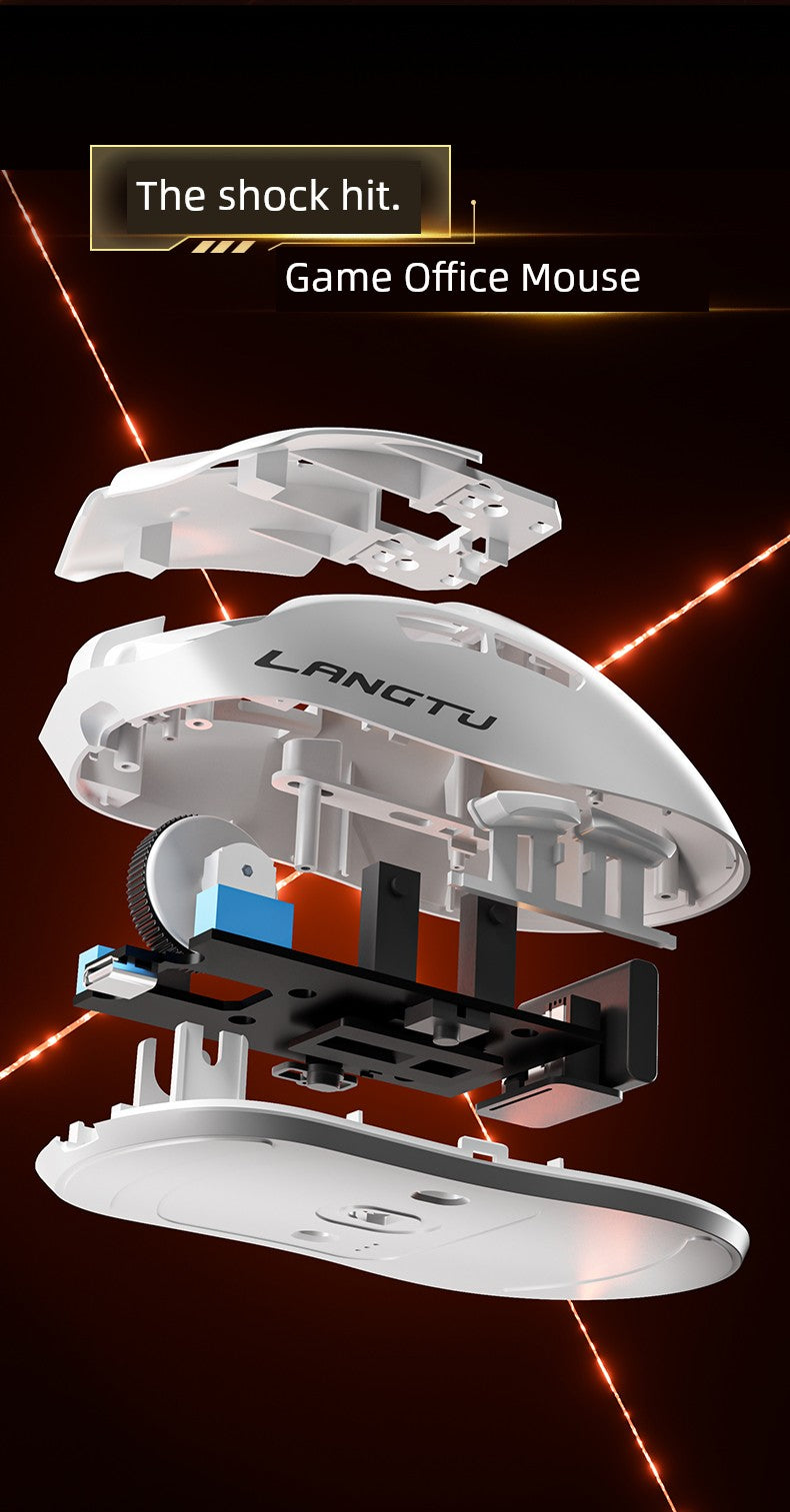 E-Sports Mute USB Game Dedicated Internet Cafe Mouse