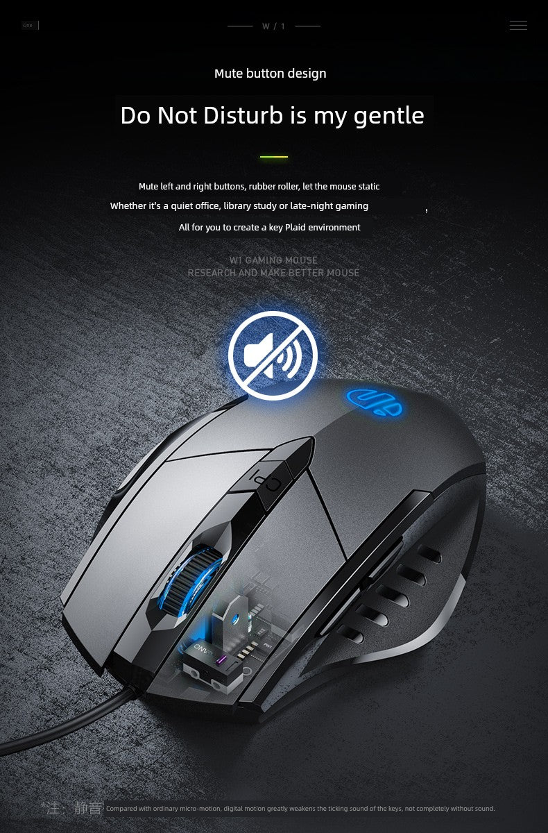 Inphic PW1 Mechanical USB Desktop Wired Mouse