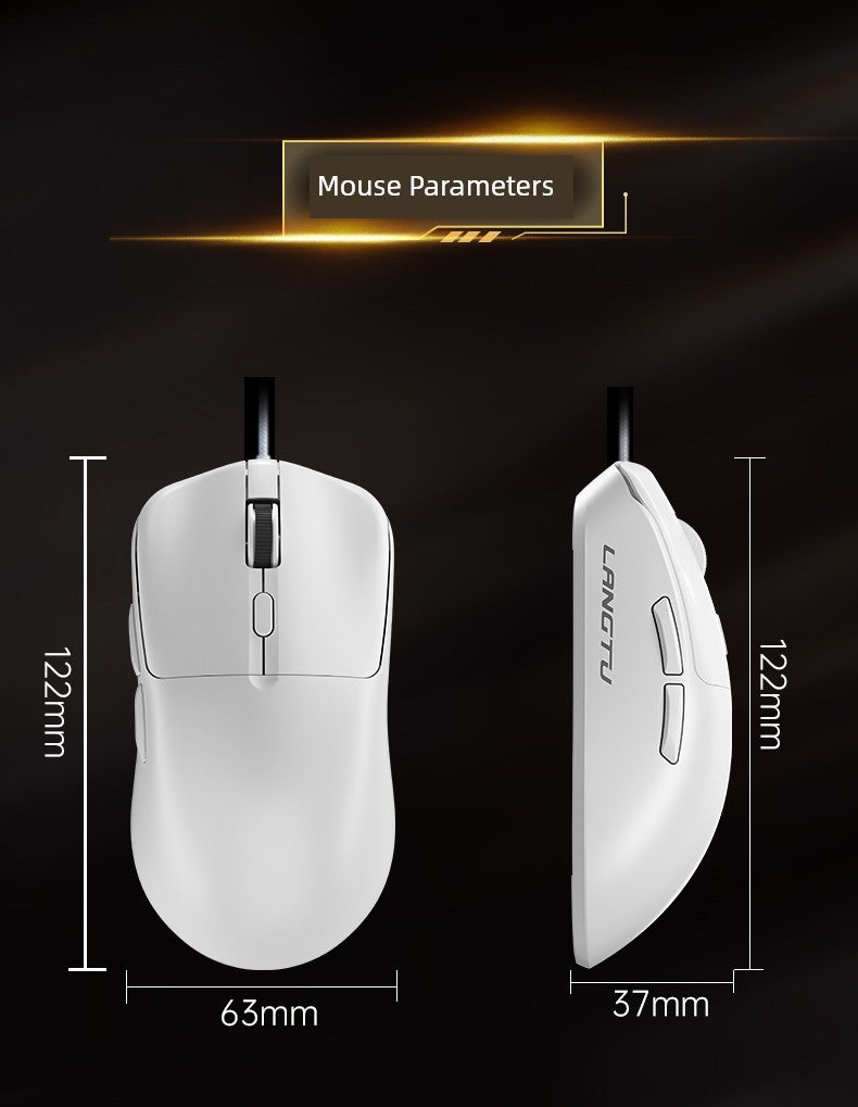 E-Sports Mute USB Game Dedicated Internet Cafe Mouse