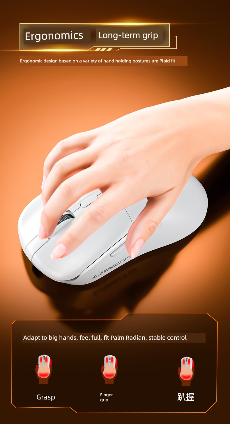 E-Sports Mute USB Game Dedicated Internet Cafe Mouse