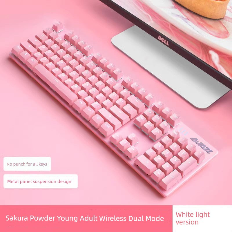 Ajazz Ak687 Wireless Dual-Mode E-Sports Machinery Keyboard