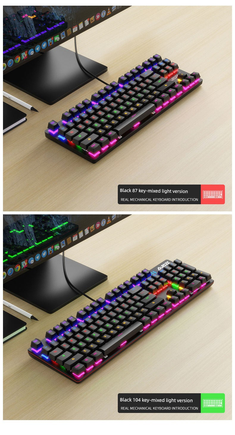 Ajazz Ak687 Wireless Dual-Mode E-Sports Machinery Keyboard
