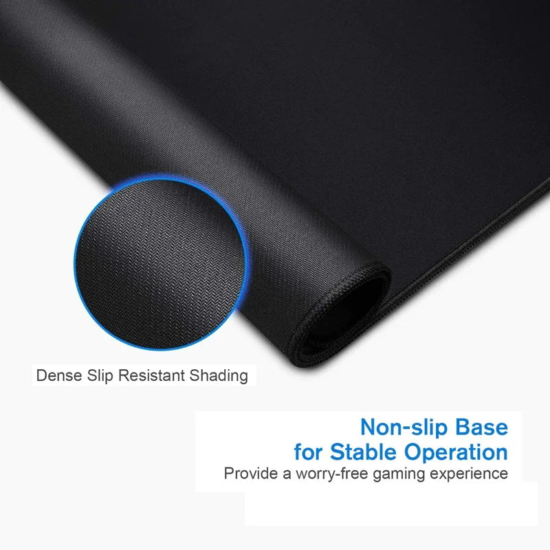 Mousepad Xxl Black Mouse Pad Free Shipping Long Speed Computer Mat Gaming Room Decors Big Mousepepad Table Cute Desk Accessory