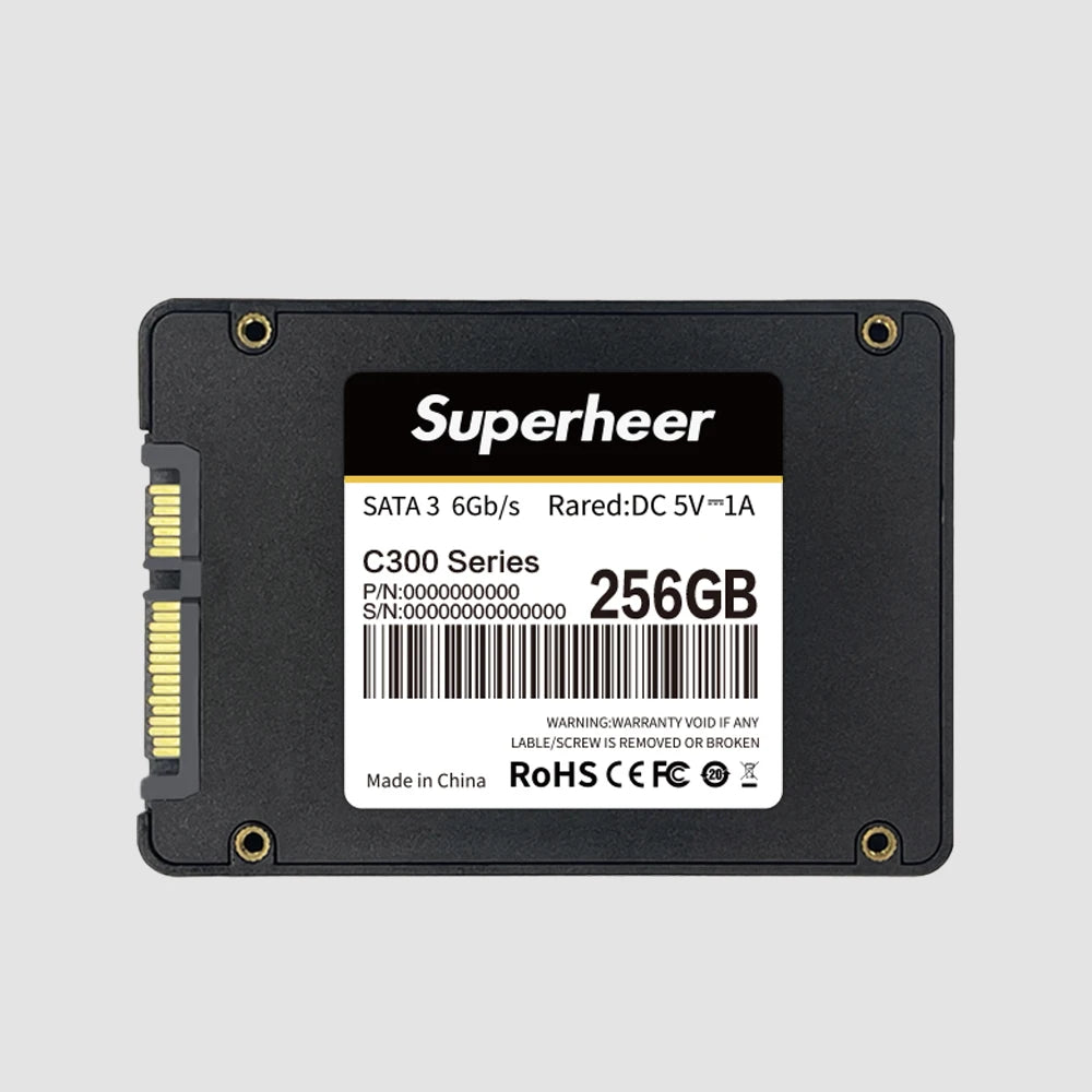 SUPERHEER Sata3 SSD Hard Disk Drive 1TB 512GB 2TB 128GB 256GB 2.5'' Internal Solid State Drive for laptop desktop