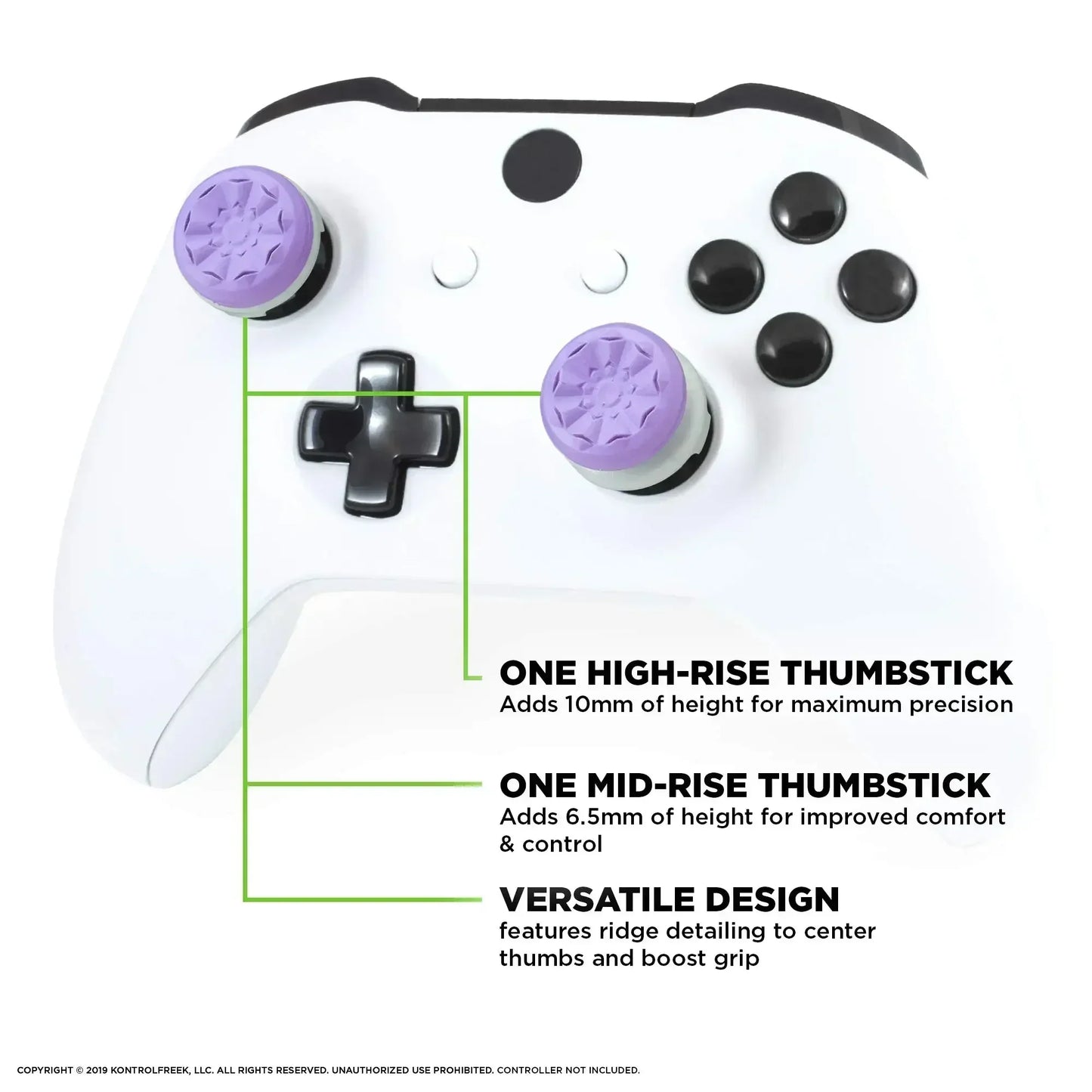 NEW 2PCS Freek Galaxy Performance Thumb Grip Caps Silicone Analog Stick Caps Cover for Xbox Series X/S Controller Silicone Cap